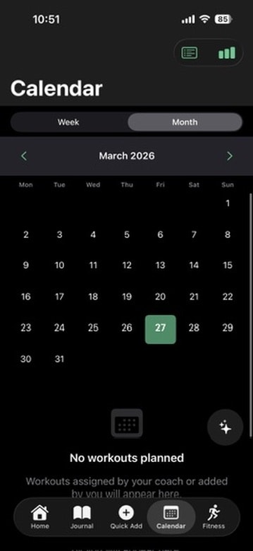 Training Calendar