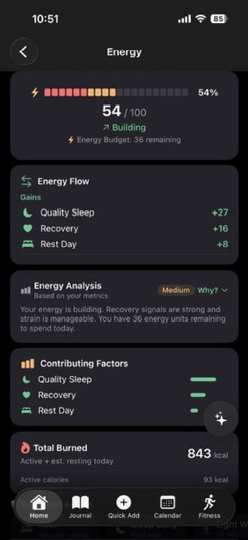 Energy Budget