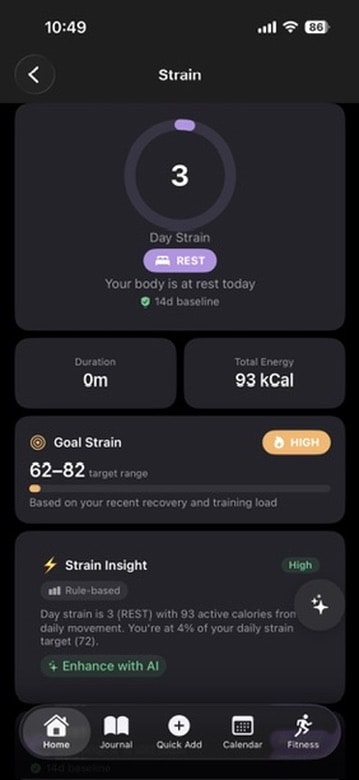 Strain Tracking